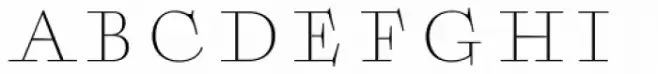 Boncaire Titling Thin