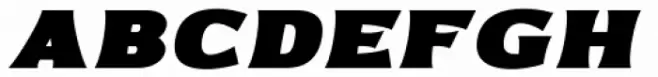 Bonega Black Italic