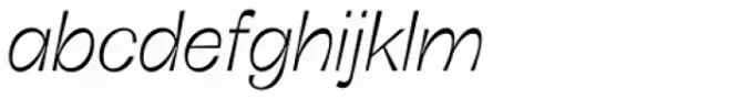 Boring Sans B Light Italic