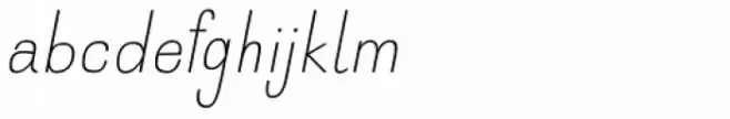 Boronia Thin Italic