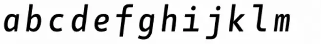 Botanika Mono Medium Italic