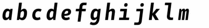 Botanika Mono SemiBold Italic