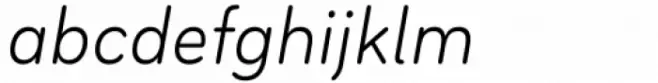 Bouba Round Light Italic