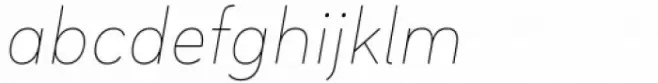 Bouba Round Thin Italic