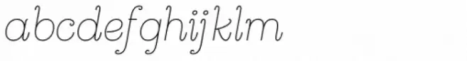 Bouclettes Italic