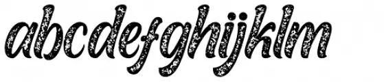 Boughies Italic Rough