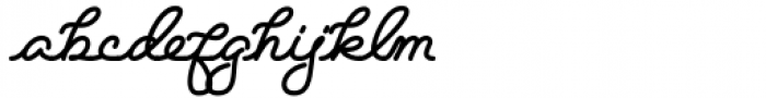 Bouncy Manuscript Regular
