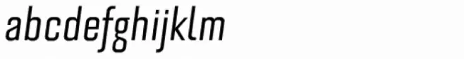 Bourgeois Medium Cond Italic
