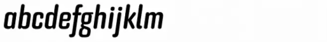 Bourgeois Rounded Bold Condensed Italic