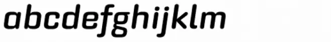 Bourgeois Rounded Bold Italic