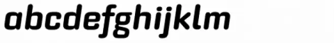 Bourgeois Rounded UltraBold Italic
