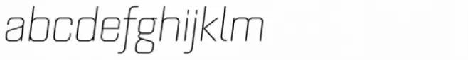 Bourgeois Thin Italic