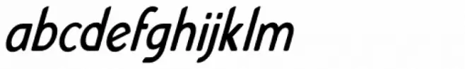 Bourne Condensed Oblique Demi