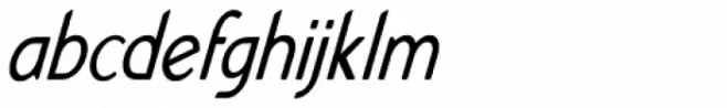 Bourne Condensed Oblique Light