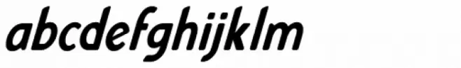 Bourne Condensed Oblique