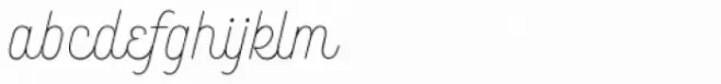 Bourton Script Light