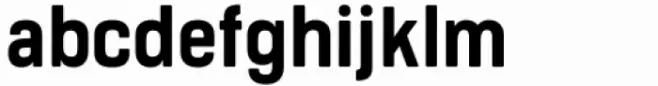 Bourton Text Bold Narrow