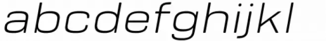 Bourton Text Light Wide Italic