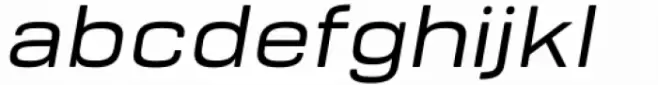 Bourton Text Medium Wide Italic