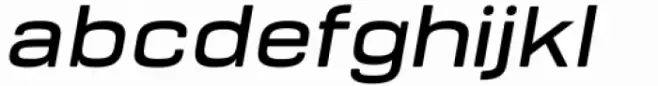 Bourton Text Semi Bold Wide Italic
