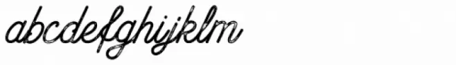 Bowline Script Vintage
