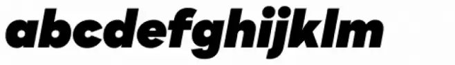 Bozon Black Italic