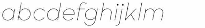 Bozon Ultra Thin Italic