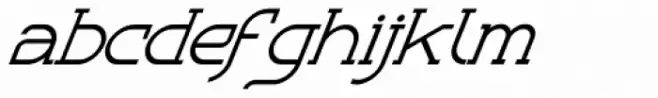 Bozue Regular Oblique