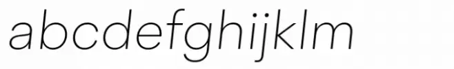 BR Cobane Extra Light Italic