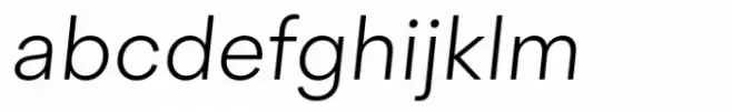 BR Cobane Light Italic