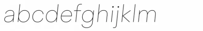 BR Cobane Thin Italic