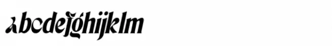 Brafteng Black Italic