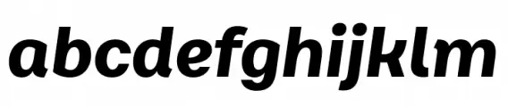 Brahmana Black Italic