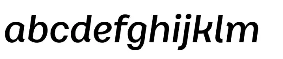 Brahmana Semi Bold Italic