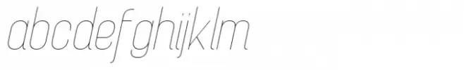 Brainy Hairline Italic