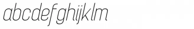 Brainy Thin Italic