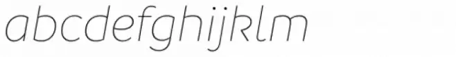 Branding Thin Italic