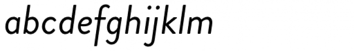 Brandon Grotesque Office Italic