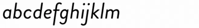 Brandon Grotesque Office Italic