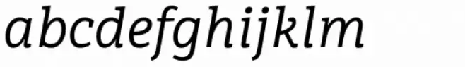 Brava Slab Regular Italic