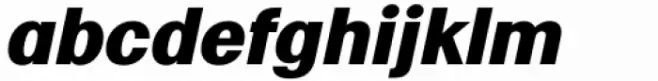Breda Extra Bold Italic