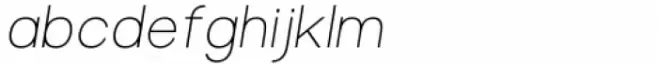 Bremenoff Thin Italic