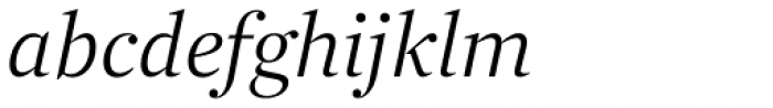 Brenta Extralight Italic