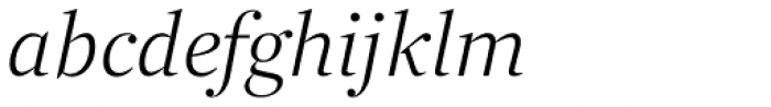 Brenta Thin Italic