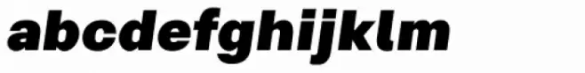 Breul Grotesk A Black Italic