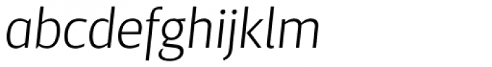 Breve Sans Title Extra Light Italic
