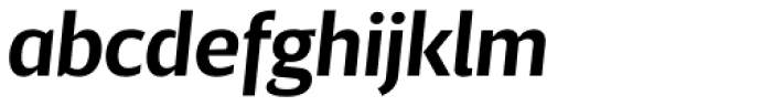 Breve Sans Title Semi Bold Italic