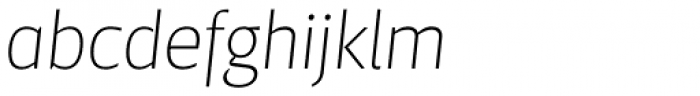 Breve Sans Title Thin Italic