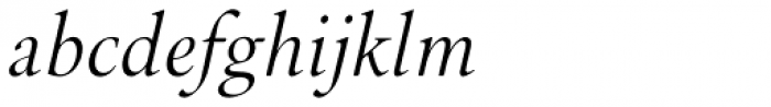 Brigade Light Italic