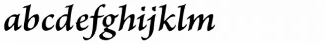 Brioso Pro Caption SemiBold Italic